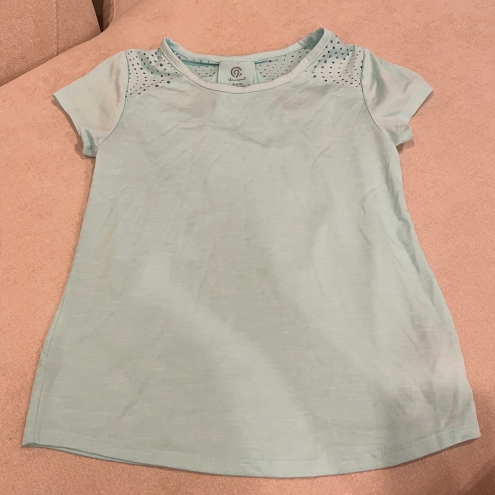 Girls short sleeve workout top